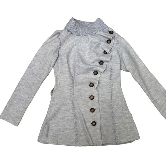 Gro a Live by Gro Abrahamsson Anthropologie Boiled wool jacket Dutch Sz 36 - Picture 1 of 9